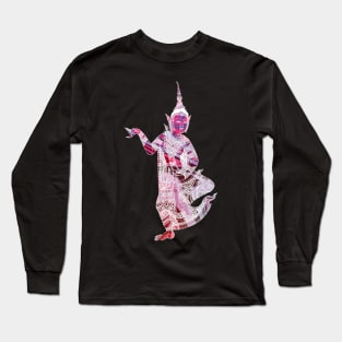 Thailand Kinnaree – Figure Of Spiritual Good Fortune Long Sleeve T-Shirt